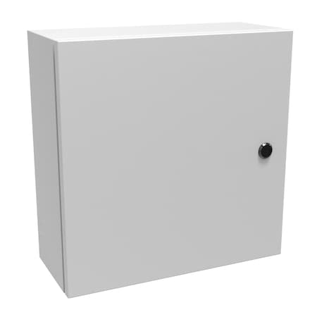 Hammond Slotted 1/4 Turn Latch Electrical Enclosures, 16 in H, 6 in D, 16 in W EN4SD16166LG
